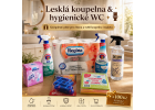 Lesklá koupelna + hygienické WC